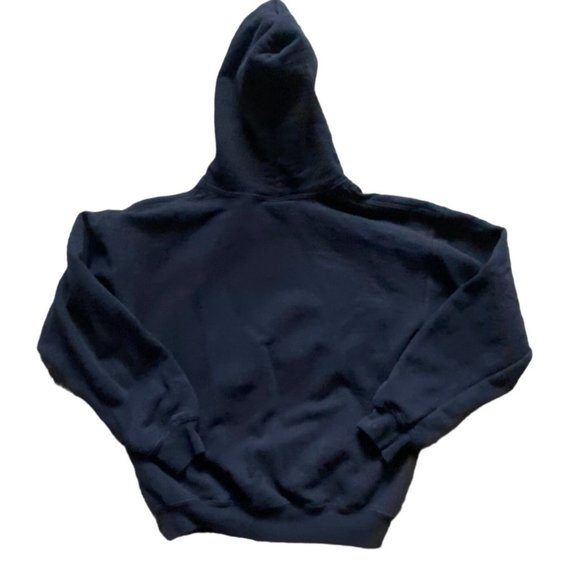 Gildan Youth Girls "Hornets" Hooded Sweatshirt/Hoodie-Red/Black-Medium-Fair - Picture 4 of 4